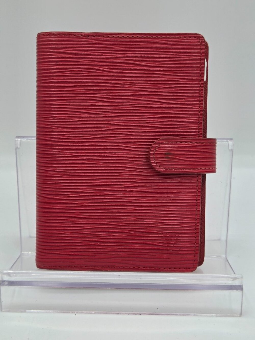 Louis Vuitton Epi Small Ring Agenda PM Cover – Castilian Red Leather